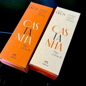 NEW Natura Castanha Hand & Foot Cream Duo